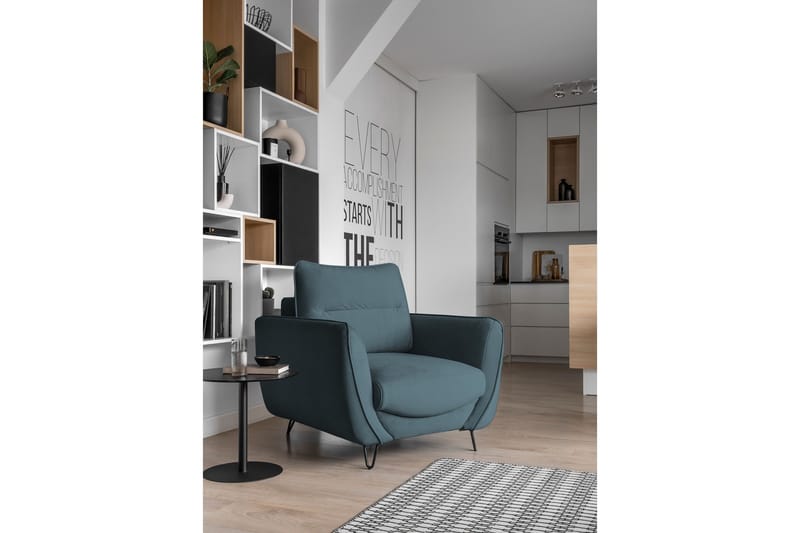 Lence Lænestol - Lyseblå - Møbler - Stole & lænestole - Lænestole