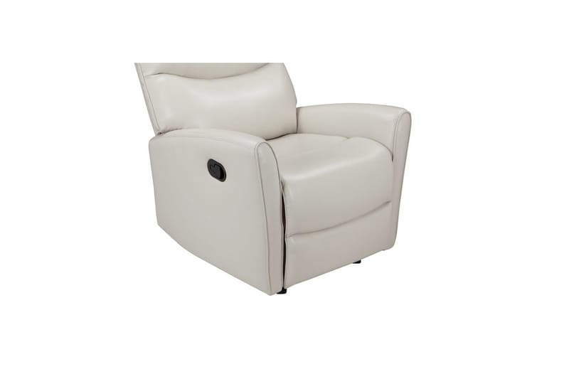 Liggestol Chesley Creme, PU/Metal/Træ - Creme, PU/Metal/Træ - Møbler - Stole & lænestole - Lænestole - Recliner lænestol