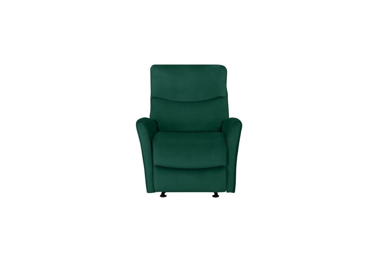 Liggestol Chesley Mørkegrøn, Velour/Metal/Træ - Mørkegrøn, Velour/Metal/Træ - Møbler - Stole & lænestole - Lænestole - Liggestol