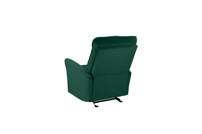 Liggestol Chesley Mørkegrøn, Velour/Metal/Træ - Mørkegrøn, Velour/Metal/Træ - Møbler - Stole & lænestole - Lænestole - Recliner lænestol