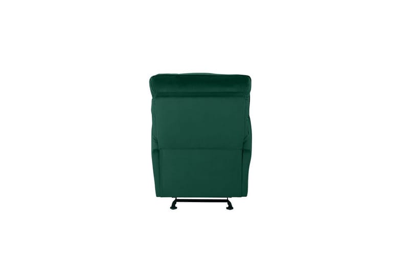 Liggestol Chesley Mørkegrøn, Velour/Metal/Træ - Mørkegrøn, Velour/Metal/Træ - Møbler - Stole & lænestole - Lænestole - Recliner lænestol