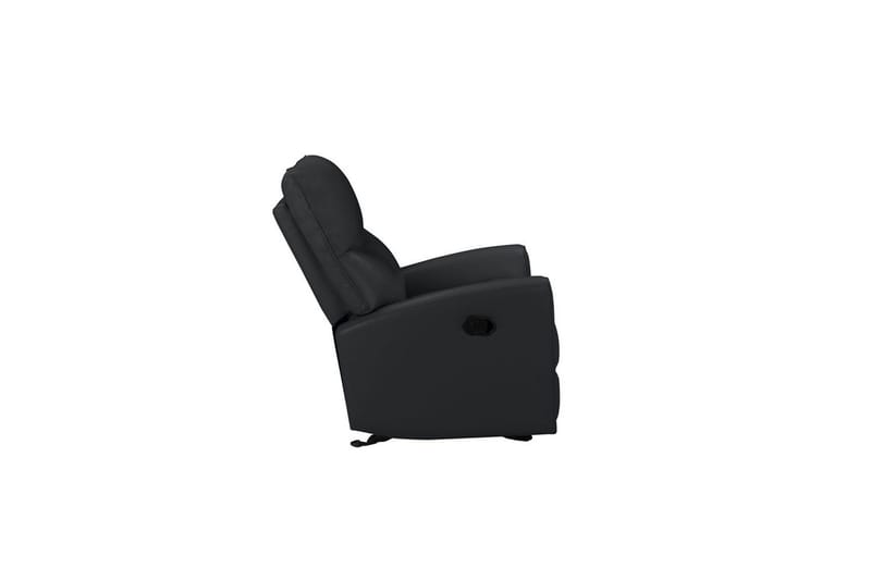 Liggestol Chesley Sort, PU/Metal/Træ - Sort, PU/Metal/Træ - Møbler - Stole & lænestole - Lænestole - Recliner lænestol