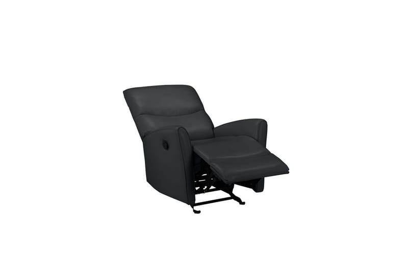 Liggestol Chesley Sort, PU/Metal/Træ - Sort, PU/Metal/Træ - Møbler - Stole & lænestole - Lænestole - Recliner lænestol