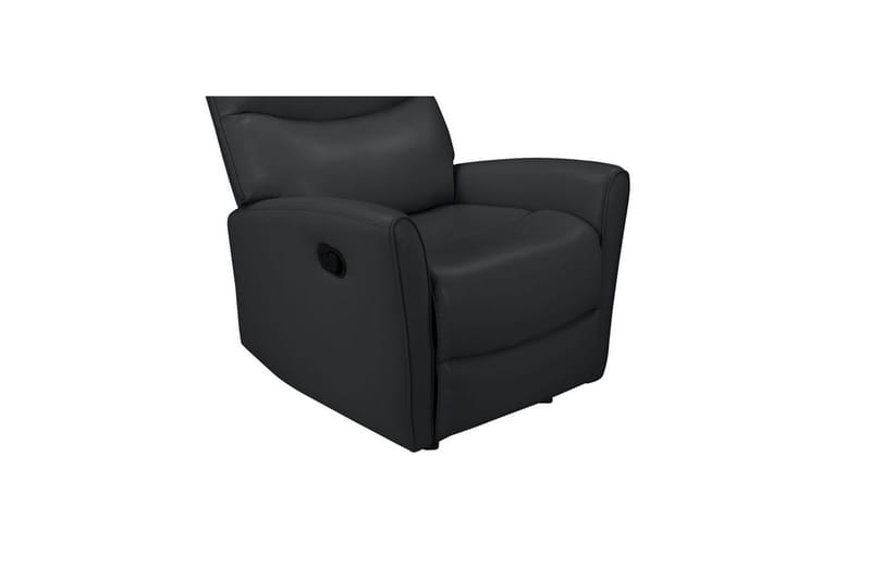 Liggestol Chesley Sort, PU/Metal/Træ - Sort, PU/Metal/Træ - Møbler - Stole & lænestole - Lænestole - Recliner lænestol