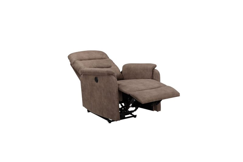 Liggestol Coullon Taupe - Taupe - Møbler - Stole & lænestole - Lænestole - Recliner lænestol