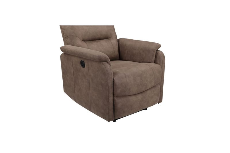 Liggestol Coullon Taupe - Taupe - Møbler - Stole & lænestole - Lænestole - Recliner lænestol