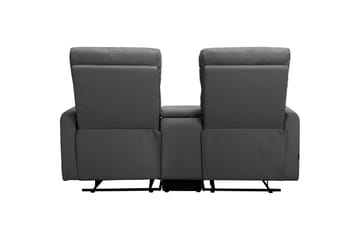 Liggestol Dacoulas Antracit, PU/Træ - Antracit, PU/Træ - Møbler - Stole & lænestole - Lænestole - Recliner lænestol