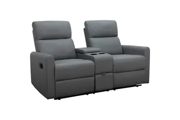 Liggestol Dacoulas Antracit, PU/Træ