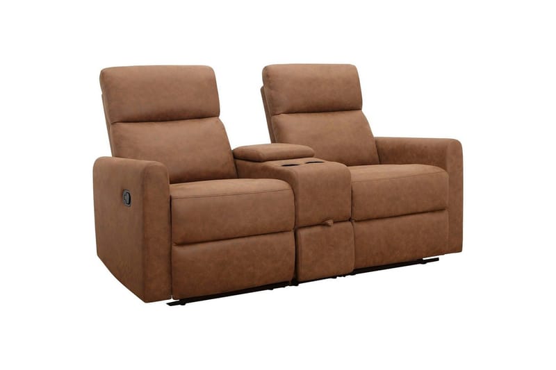 Liggestol Dacoulas Cognac, Cowboy PU/Træ, Cognac, Cowboy PU/Træ