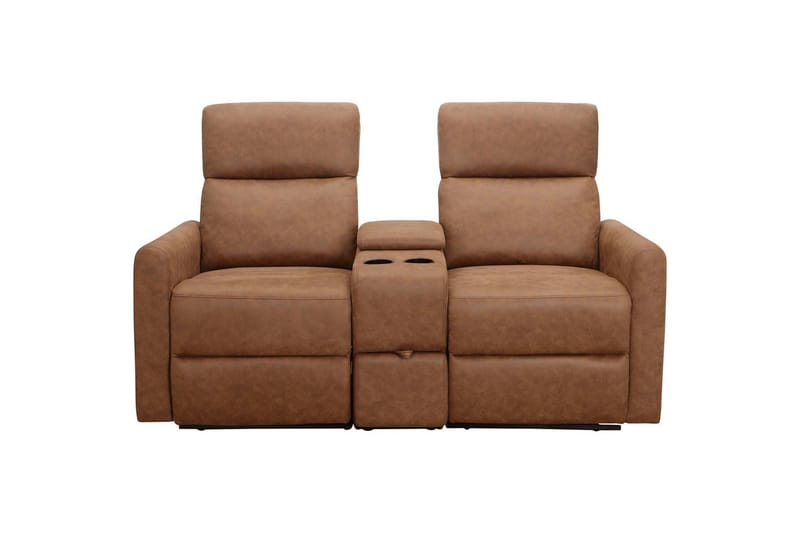 Liggestol Dacoulas Cognac, Cowboy PU/Træ - Cognac, Cowboy PU/Træ - Møbler - Stole & lænestole - Lænestole - Recliner lænestol