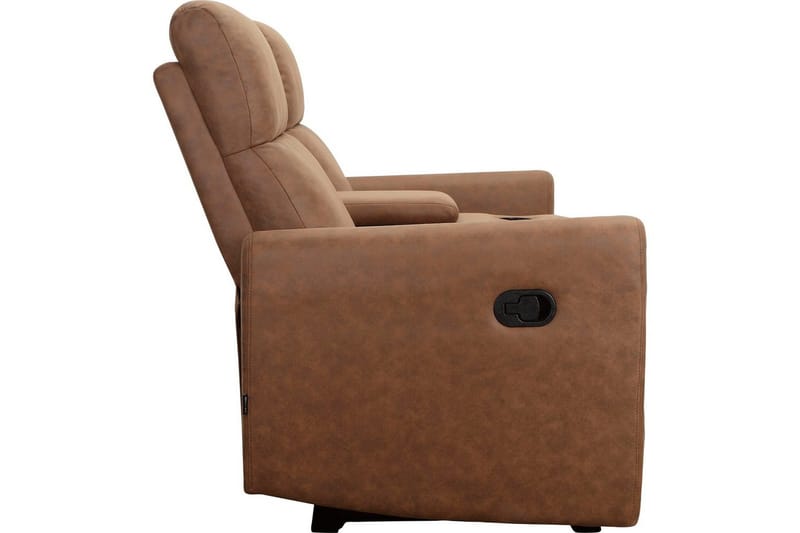 Liggestol Dacoulas Cognac, Cowboy PU/Træ - Cognac, Cowboy PU/Træ - Møbler - Stole & lænestole - Lænestole - Recliner lænestol
