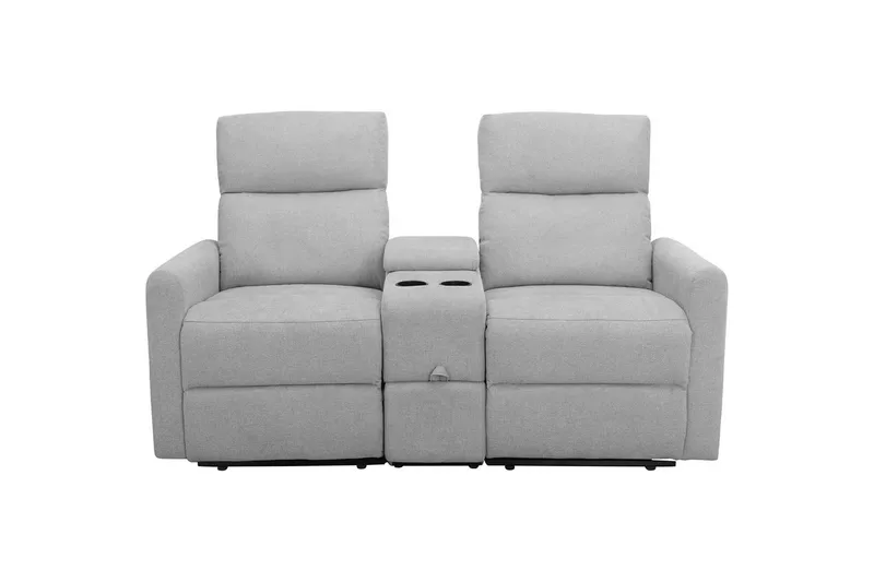 Liggestol Dacoulas Lys Grå, Stof/Træ - Lys Grå, Stof/Træ - Møbler - Stole & lænestole - Lænestole - Recliner lænestol