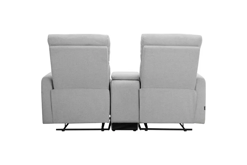 Liggestol Dacoulas Lys Grå, Stof/Træ - Lys Grå, Stof/Træ - Møbler - Stole & lænestole - Lænestole - Recliner lænestol