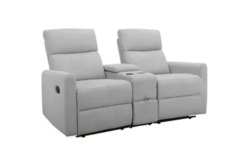 Liggestol Dacoulas Lys Gr å, Stof/Træ