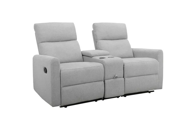 Liggestol Dacoulas Lys Grå, Stof/Træ - Lys Grå, Stof/Træ - Møbler - Stole & lænestole - Lænestole - Recliner lænestol