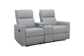 Liggestol Dacoulas Lys Grå, PU/Træ