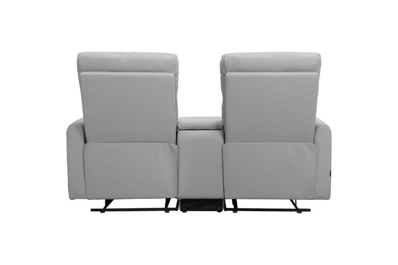 Liggestol Dacoulas Lys Grå, PU/Træ - Lys Grå, PU/Træ - Møbler - Stole & lænestole - Lænestole - Recliner lænestol