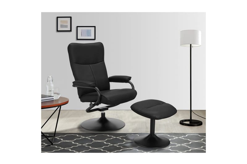 Liggestol Istad Sort - Sort - Møbler - Stole & lænestole - Lænestole - Recliner lænestol