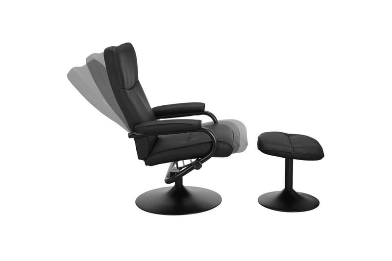 Liggestol Istad Sort - Sort - Møbler - Stole & lænestole - Lænestole - Recliner lænestol