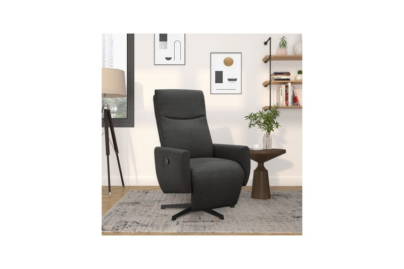 Liggestol Kilvo Antracit - Antracit - Møbler - Stole & lænestole - Lænestole - Recliner lænestol