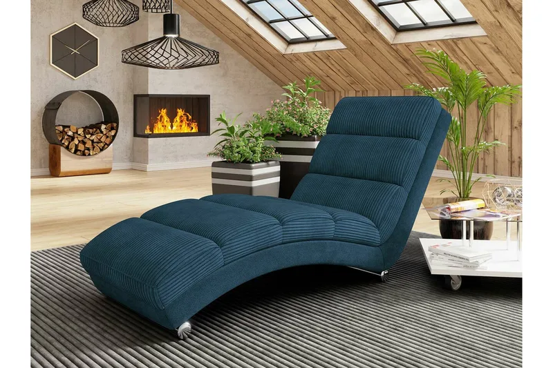 Kintore Liggfåtölj 62 cm 84x Dark blue - Møbler - Stole & lænestole - Lænestole - Liggestol