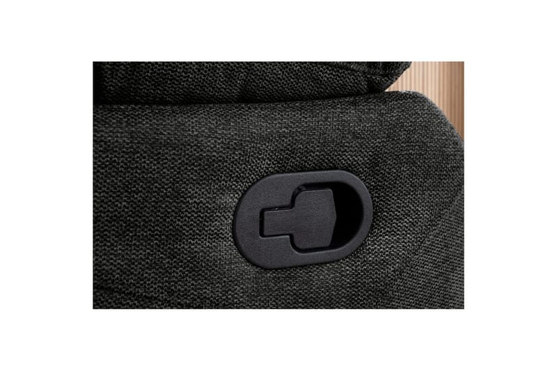 Liggestol Lannilis Antracit, Stof/Træ/Metal, Manuel liggestol - Antracit, Stof/Træ/Metal, Manuel liggestol - Møbler - Stole & lænestole - Lænestole - Recliner lænestol