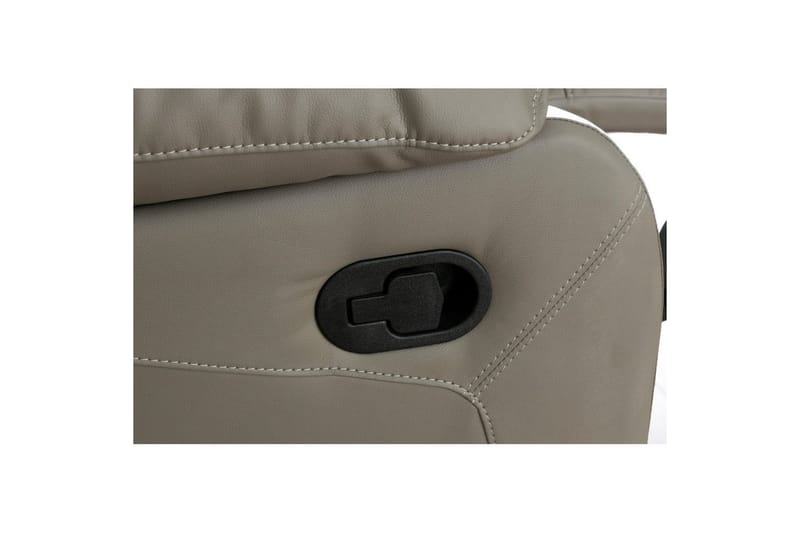 Liggestol Lannilis Lys Grå, PU/Træ/Metal, Manuel liggestol - Lys Grå, PU/Træ/Metal, Manuel liggestol - Møbler - Stole & lænestole - Lænestole - Recliner lænestol