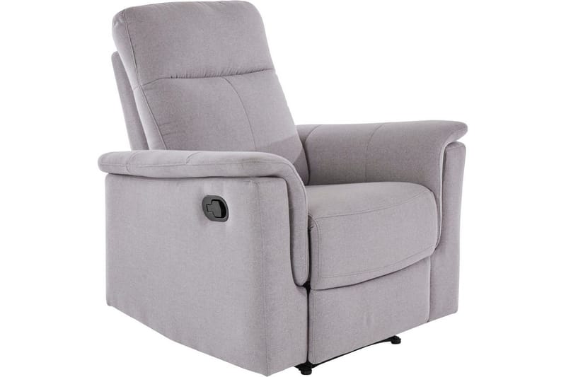 Liggestol Southbrook Lys Grå, Stof/Træ/Metal, Manuel liggestol, Lys Grå, Stof/Træ/Metal, Manuel liggestol