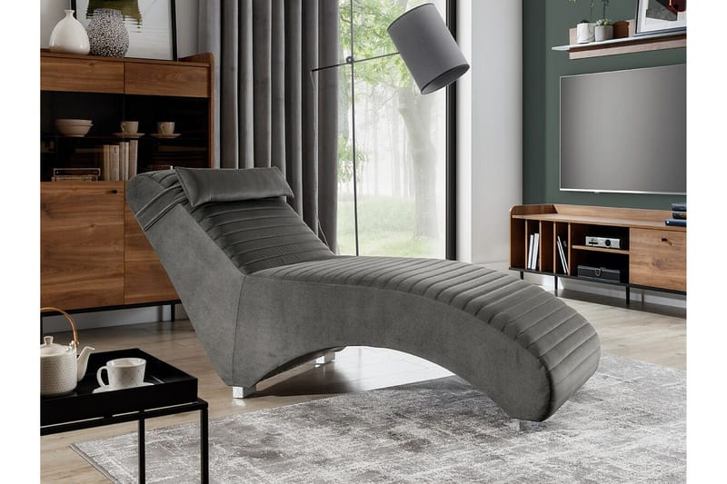 Staffin Liggfåtölj 73 cm Dark grey - Møbler - Stole & lænestole - Lænestole - Liggestol