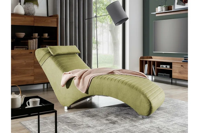 Staffin Liggfåtölj 73 cm Light green - Møbler - Stole & lænestole - Lænestole - Liggestol