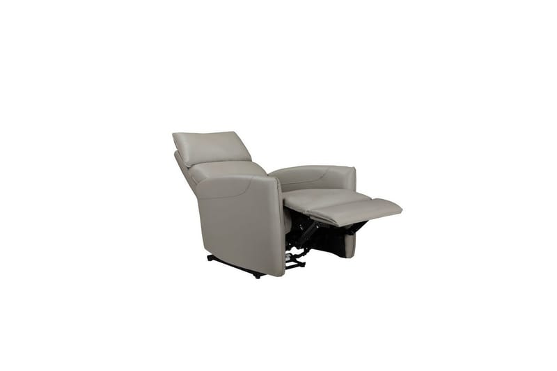 Liggestol Pineto Lys Grå, PU/Metal/Træ - Lys Grå, PU/Metal/Træ - Møbler - Stole & lænestole - Lænestole - Recliner lænestol