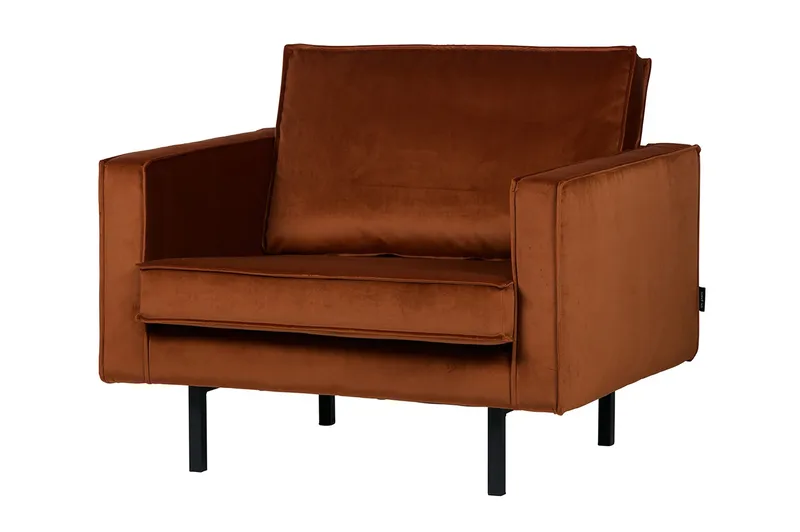 Lissbon velour lænestol, undefined