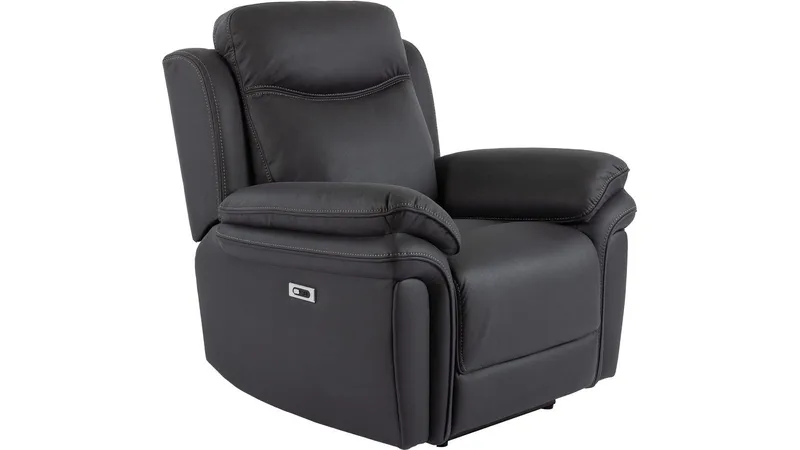 Livaro reclinerlænestol elektrisk, Sort