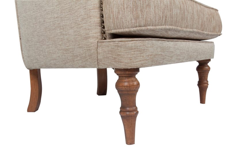 Londonia Lænestol - Lysebrun/Natur - Møbler - Stole & l ænestole - Lænestole