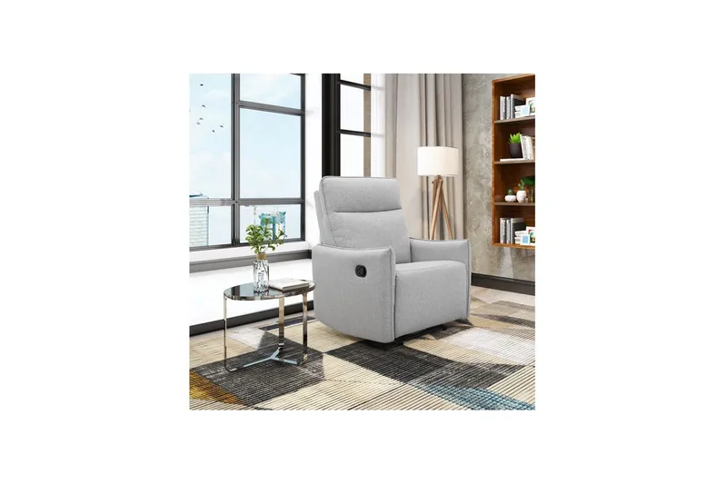 Lugo Lænestol - Grå - Møbler - Stole & lænestole - Lænestole - Recliner lænestol