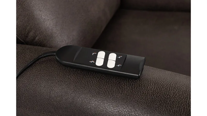 Lunaro Reclinerlænestol Elektrisk - Brun - Møbler - Stole & lænestole - Lænestole - Recliner lænestol