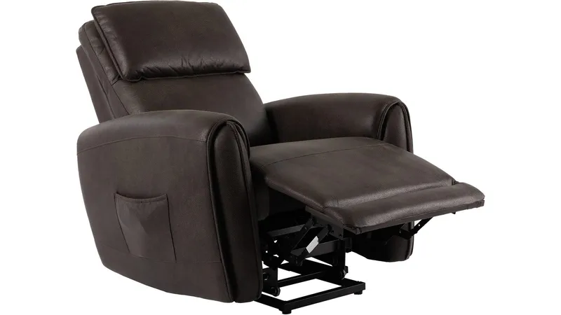 Lunaro Reclinerlænestol Elektrisk - Brun - Møbler - Stole & lænestole - Lænestole - Recliner lænestol