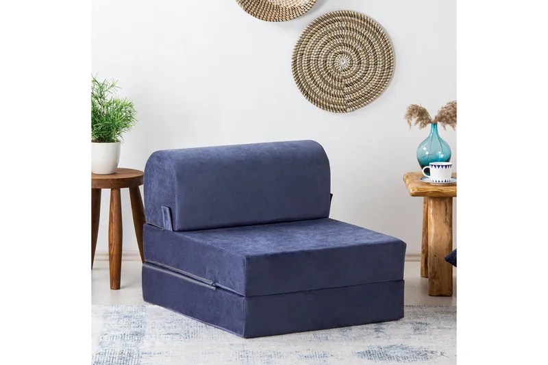 Magaria Sovesofa Lænestol - Blå - Møbler - Stole & lænestole - Lænestole - Sengestol