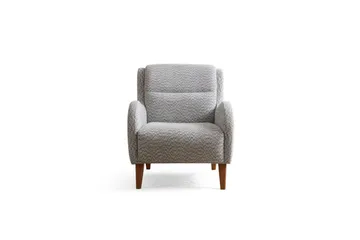Mami Öronlappsfåtölj - Creme/Blå - Møbler - Stole & lænestole - Lænestole - Øreklapstol