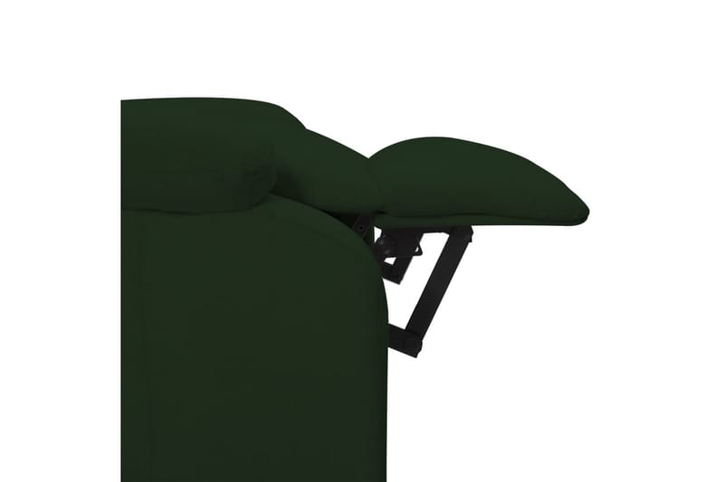 massagestol fløjl mørkegrøn - Grøn - Møbler - Stole & lænestole - Lænestole - Massagestol