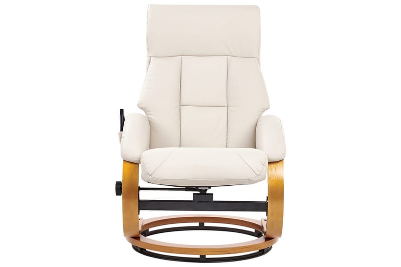 Massagestol Force - Beige, Lys Træ - Møbler - Stole & lænestole - Lænestole - Massagestol