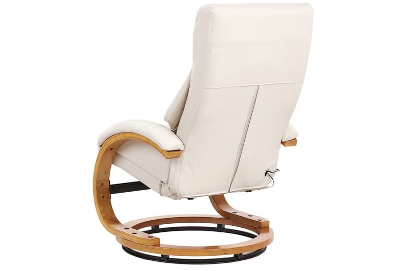 Massagestol Force - Beige, Lys Træ - Møbler - Stole & lænestole - Lænestole - Massagestol