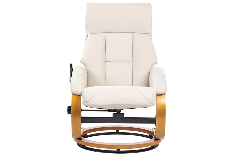 Massagestol Force - Beige, Lys Træ - Møbler - Stole & lænestole - Lænestole - Massagestol
