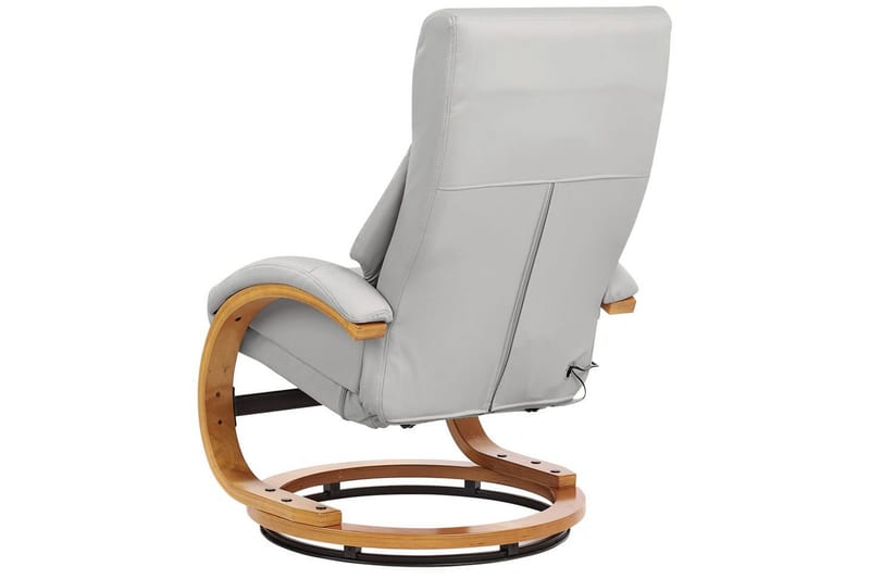 Massagestol Force - Grå, lyst træ - Møbler - Stole & lænestole - Lænestole - Massagestol