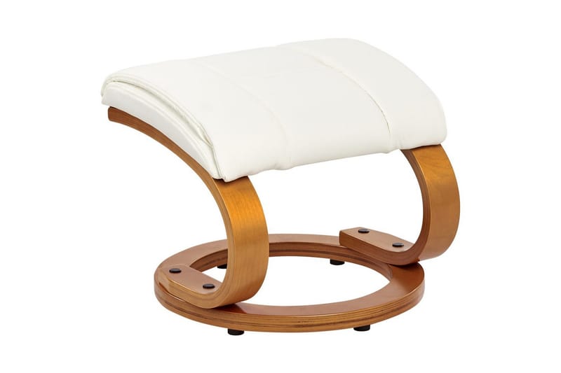 Massagestol Force - Hvid, lyst træ - Møbler - Stole & lænestole - Lænestole - Massagestol