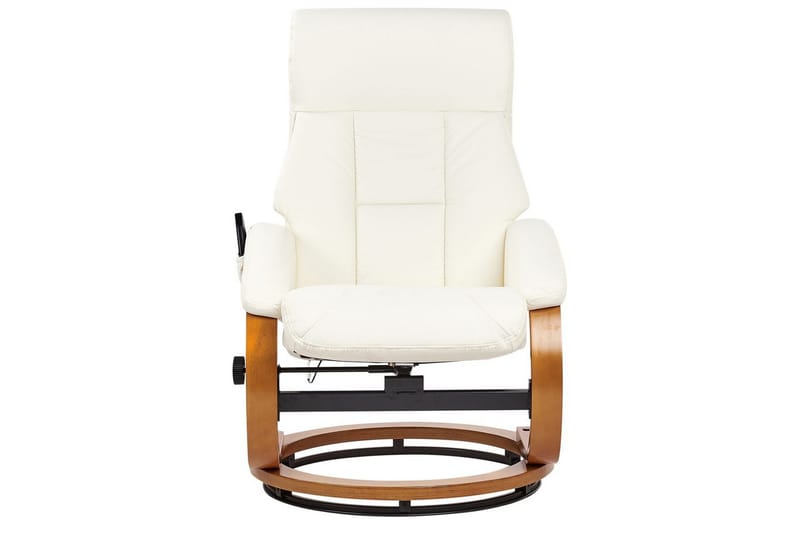 Massagestol Force - Hvid, lyst træ - Møbler - Stole & lænestole - Lænestole - Massagestol