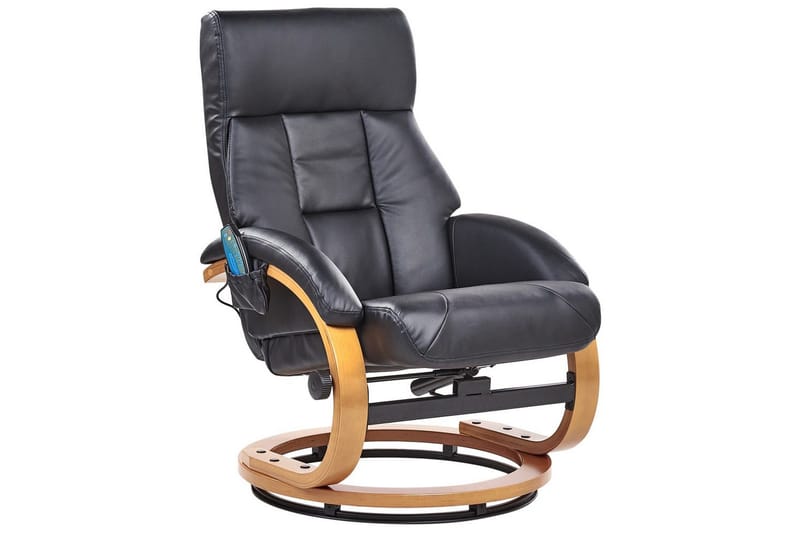 Massagestol Force - Sort, lyst træ - Møbler - Stole & lænestole - Lænestole - Massagestol