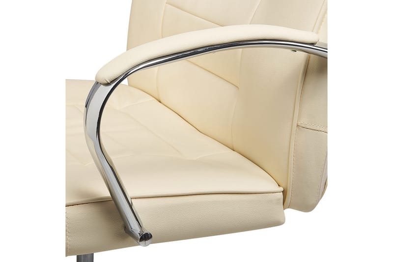 Massagestol Grandeur Beige/Sølv - Beige/Sølv - Møbler - Stole & lænestole - Lænestole - Massagestol
