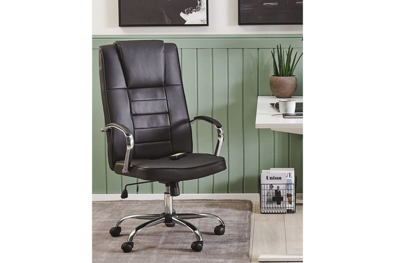 Massagestol Grandeur Sort/Sølv - Sort/Sølv - Møbler - Stole & lænestole - Lænestole - Massagestol