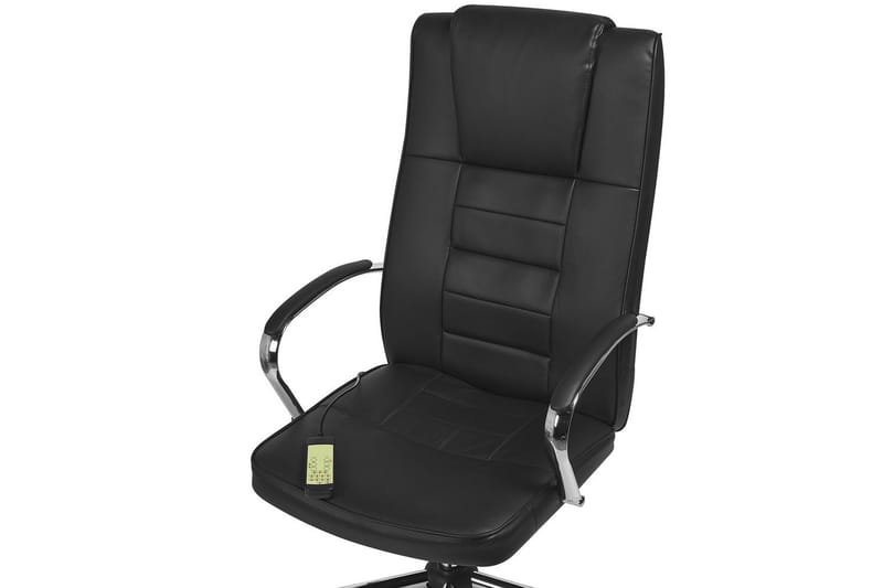 Massagestol Grandeur Sort/Sølv - Sort/Sølv - Møbler - Stole & lænestole - Lænestole - Massagestol